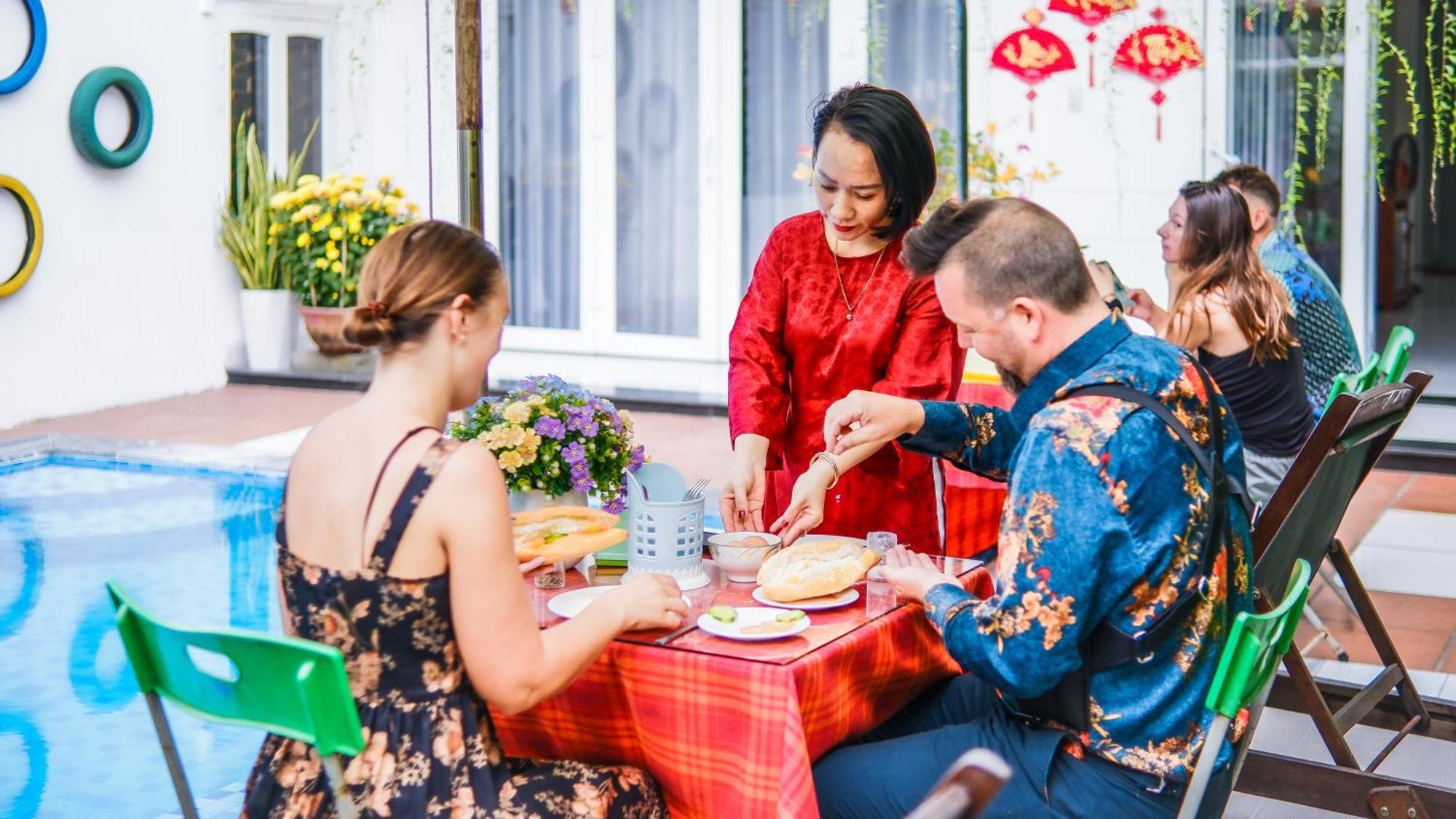 Oleander Garden Homestay ホイアン エクステリア 写真